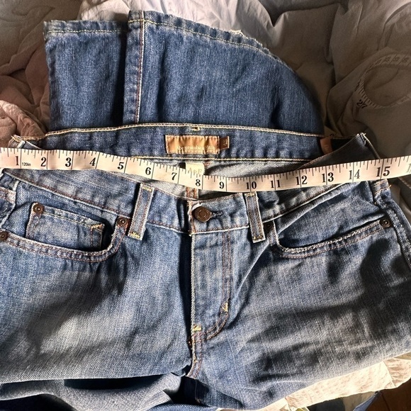 Abercrombie & Fitch size 4S Vintage 5 pocket Madison Flare jeans. VGUC. - Picture 9 of 15